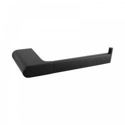 Square Black Toilet Paper Holder Wall Mounted